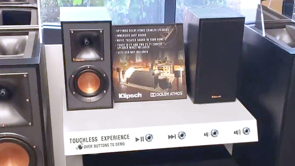 Klipsch touchless sensor