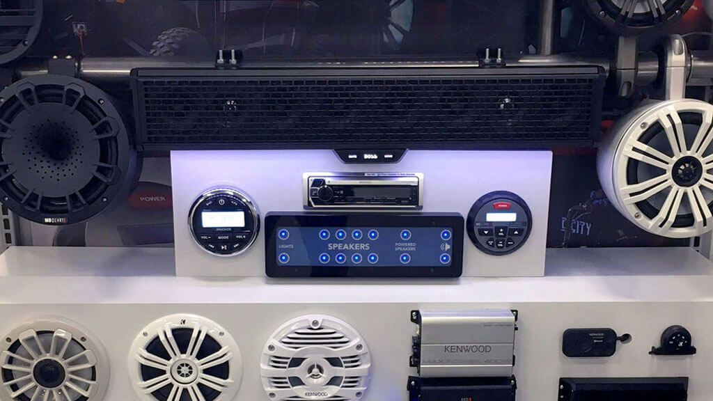 Marine Audio and LED Light Bars