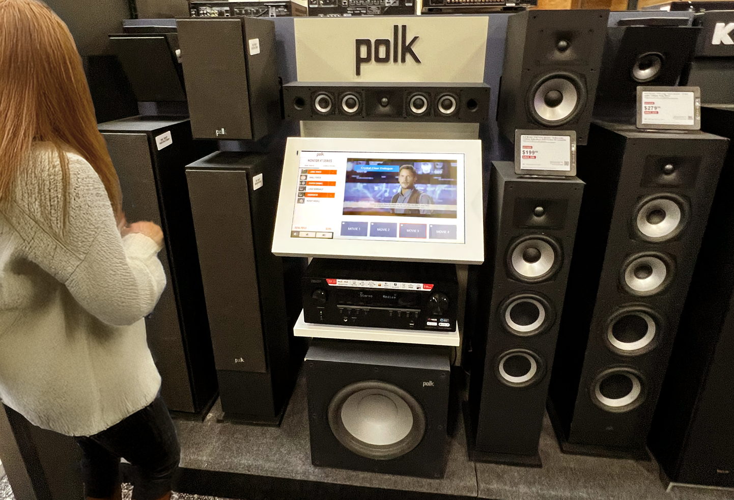 polk-shopper-h example of an ascentic display